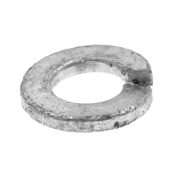 Prime-Line Split Lock Washer, For Screw Size 1/4 in Steel, Galvanized Finish, 50 PK 9082096 - main